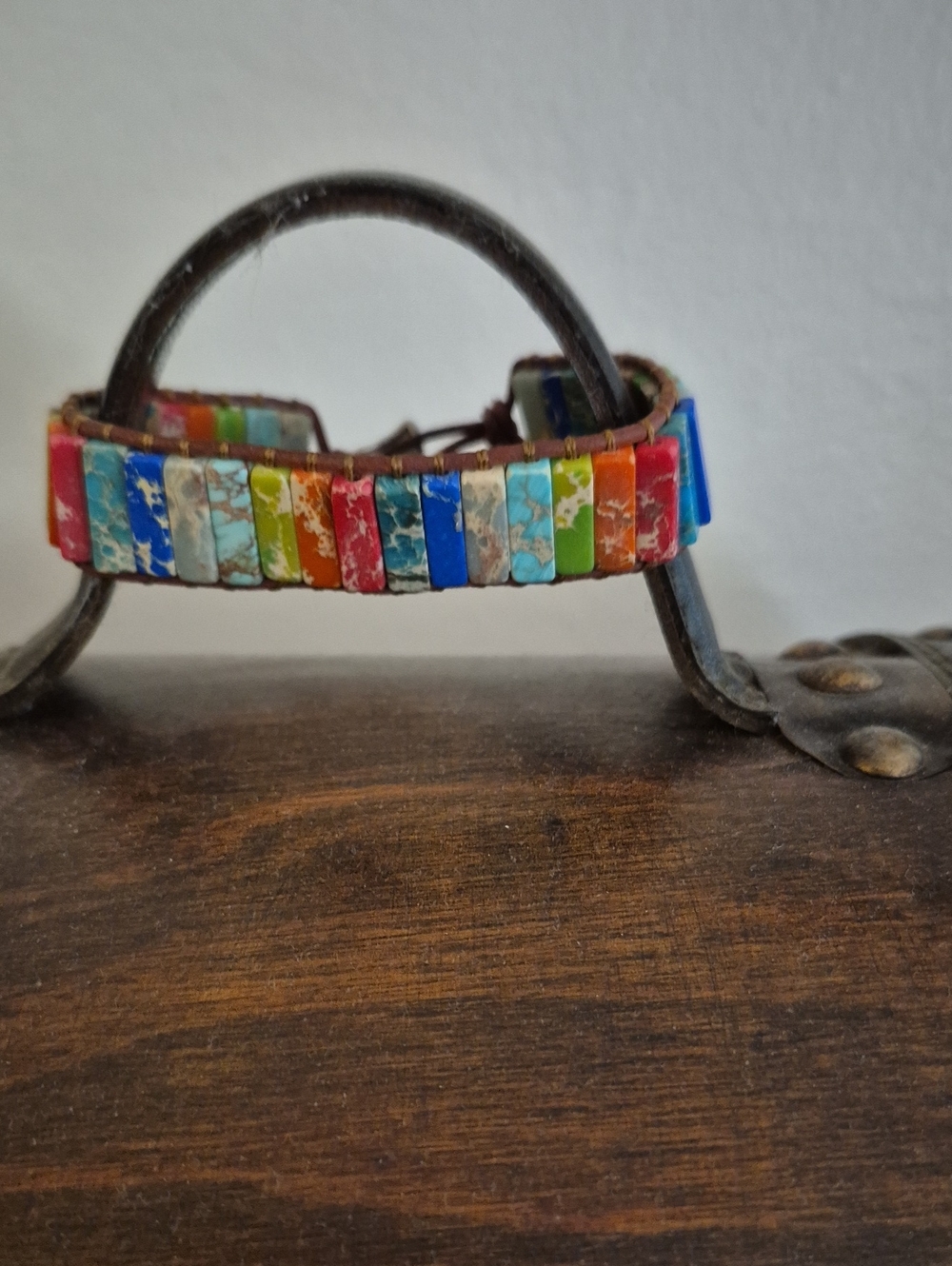 Multicolor Beaded Wrap Bracelet